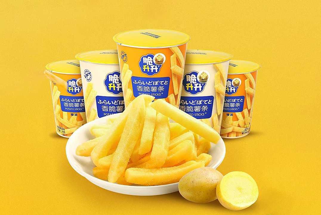 从薯条入杯到封口贴标，一站式自动化包装产线交付